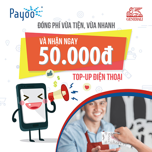 Generali Việt Nam mang đến nhiều ưu đãi khi đóng phí qua Payoo ảnh 1